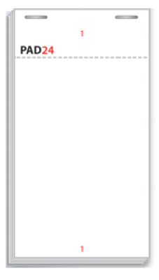 Single Ply Restaurant 76mm x 140mm Pad Boxed 20s - Pad24-20